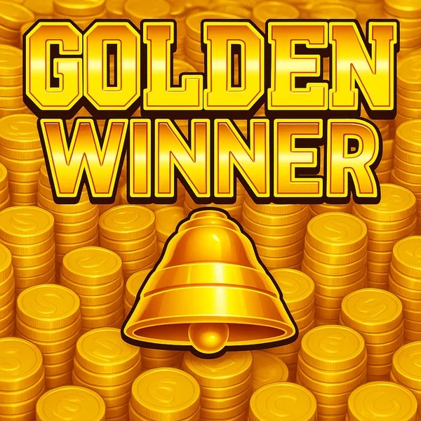 Golden Winner slot logo by Inspired Gaming at Glorion Casino