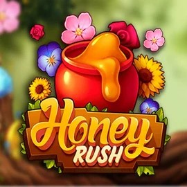 Honey Rush slot logo by Play'n GO at Glorion Casino
