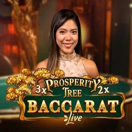 Prosperity Tree Baccarat casino game by Evolution – featured logo at Glorion Casino