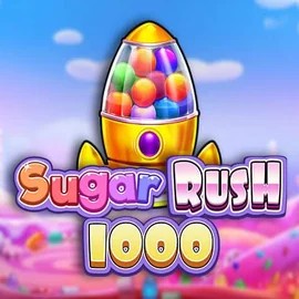 Sugar Rush 1000 logo by Pragmatic Play Glorion Casino